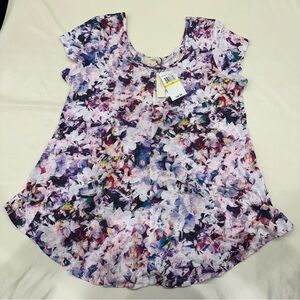 Cupio Floral Top Sz Medium